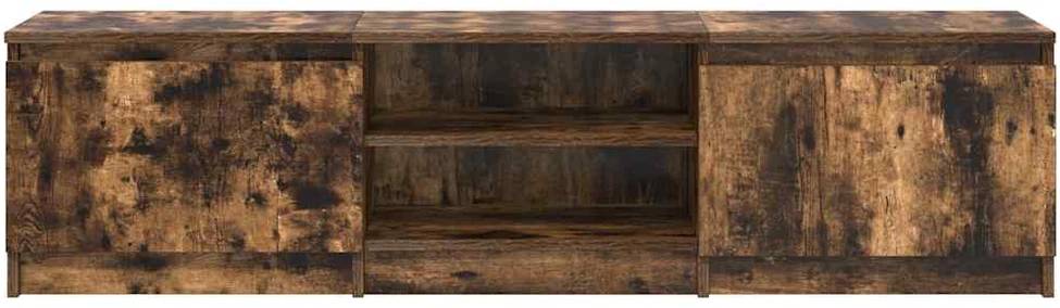 TV staliukas Televizoriaus spintelė, dūminio ąžuolo, 140x40x35,5cm, mediena