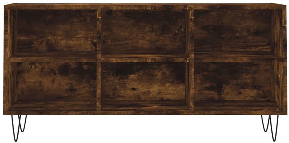 TV staliukas Televizoriaus spintelė, dūminio ąžuolo, 103,5x30x50cm, mediena