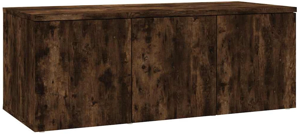 TV staliukas Televizoriaus spintelė, dūminio ąžuolo, 80x34x30cm, mediena