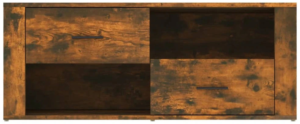 TV staliukas Televizoriaus spintelė, dūminio ąžuolo, 100x35x40cm, mediena