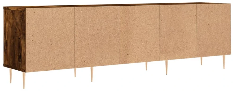 TV staliukas Televizoriaus spintelė, dūminio ąžuolo, 150x30x44,5cm, mediena