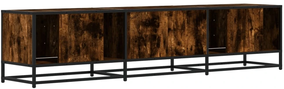 TV staliukas Televizoriaus spintelė, dūminio ąžuolo, 180x35x41cm, mediena