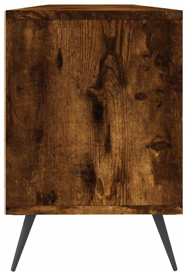 TV staliukas Televizoriaus spintelė, dūminio ąžuolo, 150x30x44,5cm, mediena