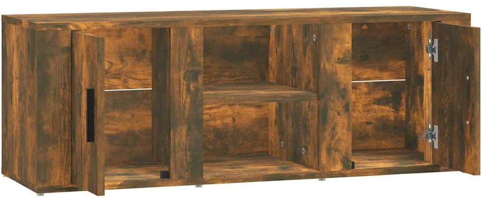 TV staliukas Televizoriaus spintelė, dūminio ąžuolo, 100x31,5x35cm, mediena
