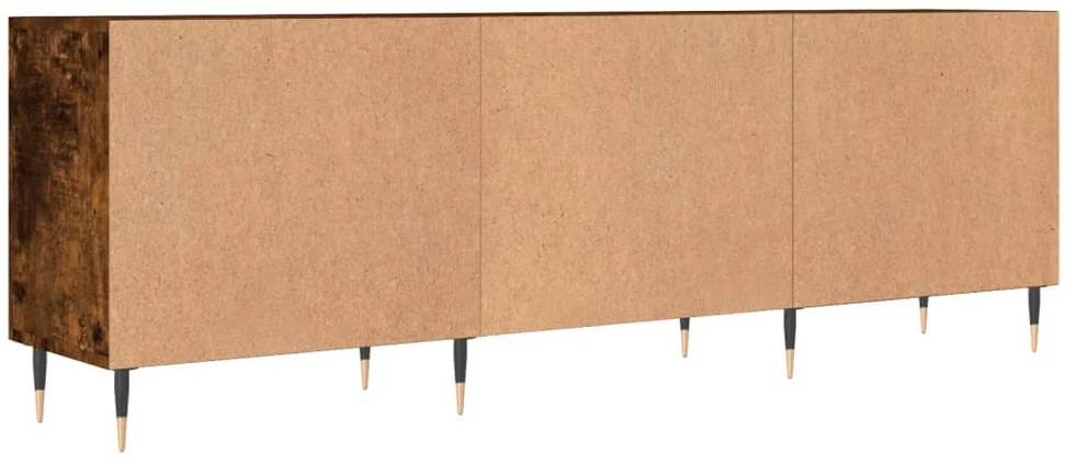 TV staliukas Televizoriaus spintelė, dūminio ąžuolo, 150x30x50cm, mediena