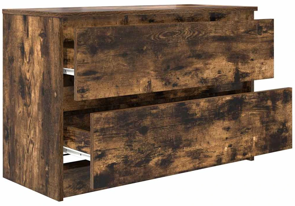 TV staliukas Televizoriaus spintelė, dūminio ąžuolo, 80x35x54 cm, mediena