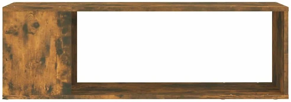 TV staliukas Televizoriaus spintelė, dūminio ąžuolo, 100x24x32cm, mediena