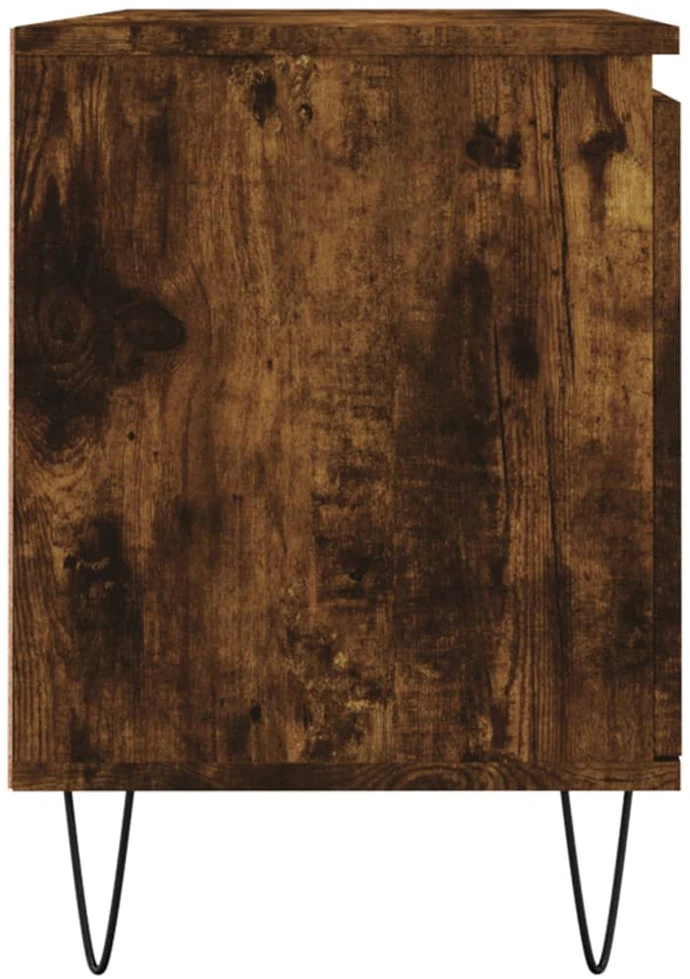 TV staliukas Televizoriaus spintelė, dūminio ąžuolo, 104x35x50cm, mediena