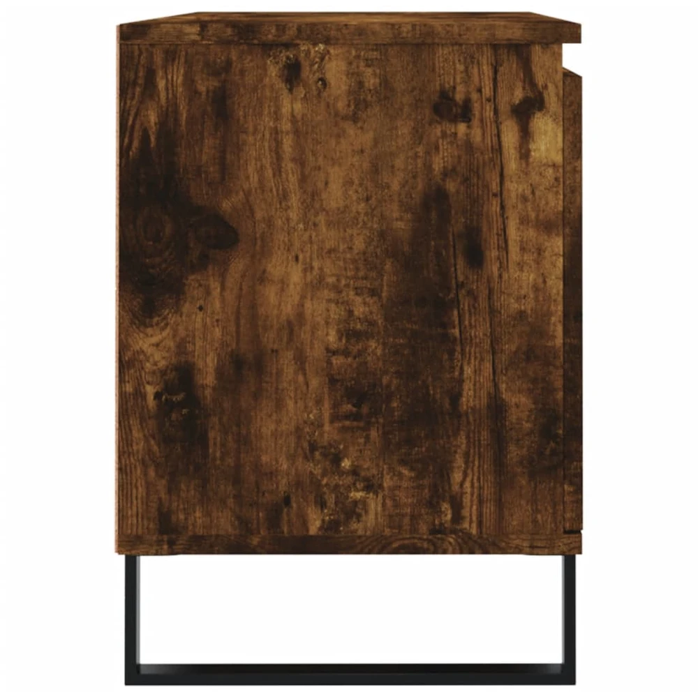TV staliukas Televizoriaus spintelė, dūminio ąžuolo, 104x35x50cm, mediena