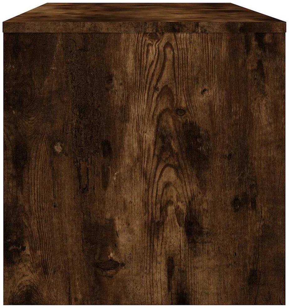 TV staliukas Televizoriaus spintelė, dūminio ąžuolo, 100x40x40cm, mediena