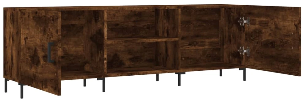 TV staliukas Televizoriaus spintelė, dūminio ąžuolo, 150x30x50cm, mediena