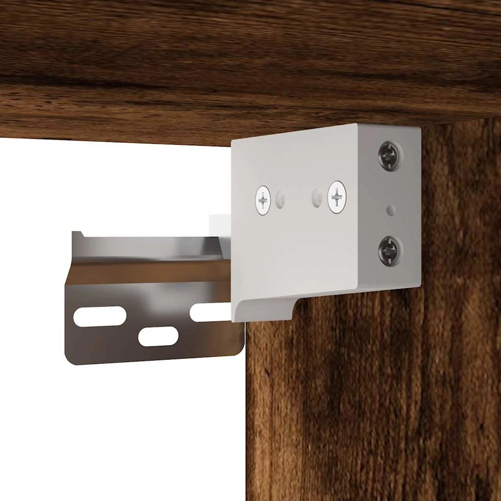 TV staliukas Televizoriaus spintelė, dūminio ąžuolo, 152x22x113cm, mediena