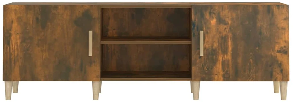 TV staliukas Televizoriaus spintelė, dūminio ąžuolo, 150x30x50cm, mediena