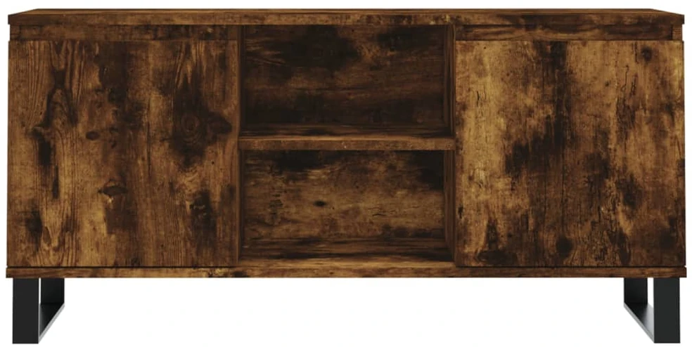TV staliukas Televizoriaus spintelė, dūminio ąžuolo, 104x35x50cm, mediena