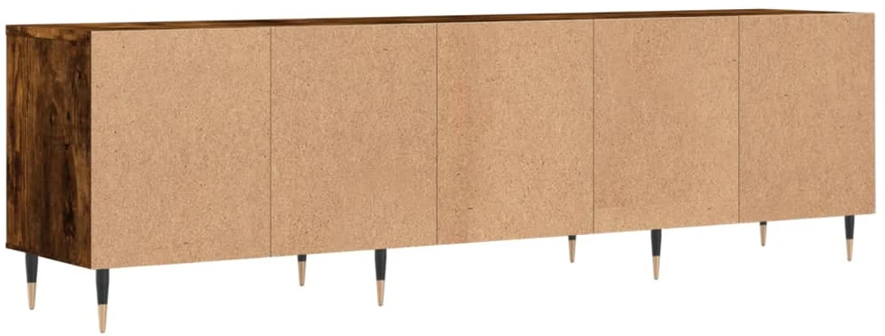 TV staliukas Televizoriaus spintelė, dūminio ąžuolo, 150x30x44,5cm, mediena
