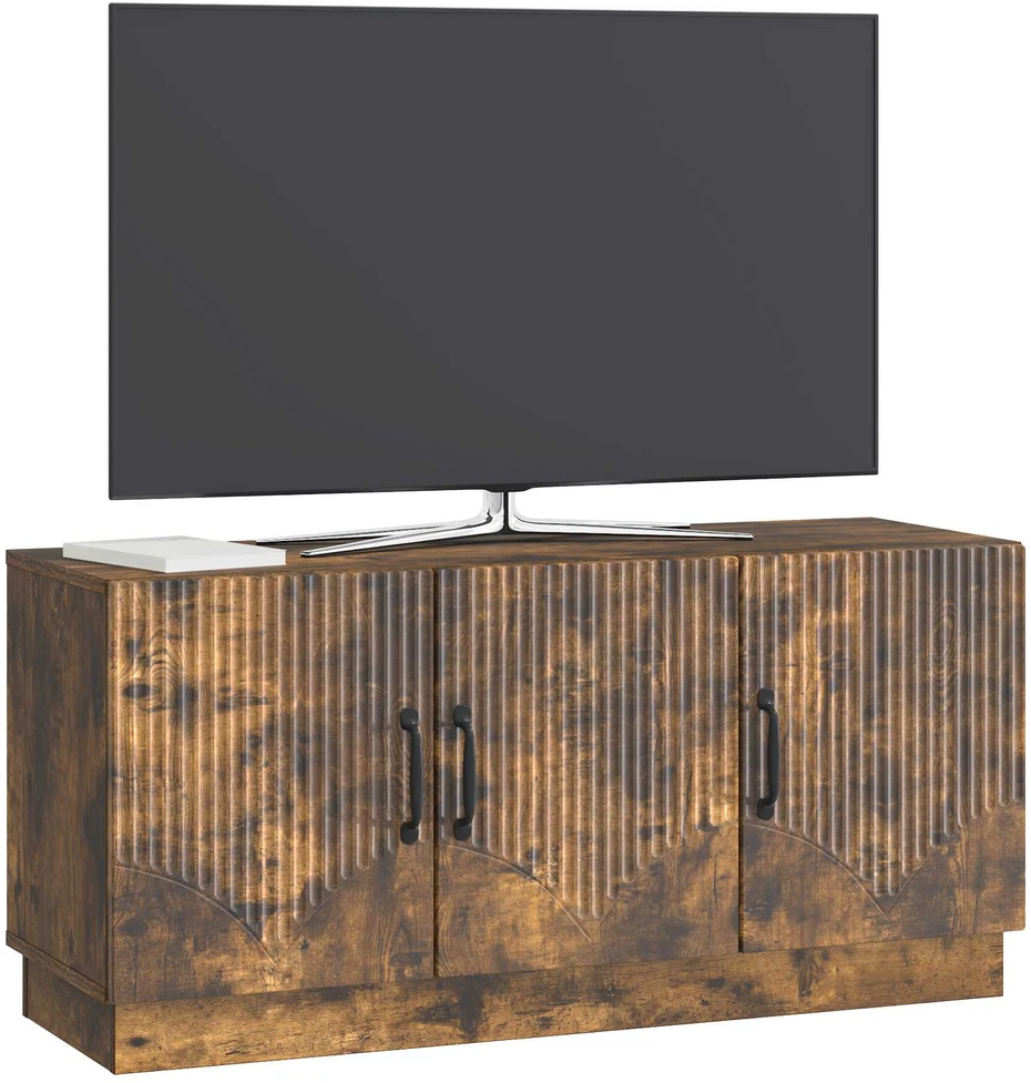TV staliukas Televizoriaus spintelė Dūminio ąžuolo 99 x 34,5 x 47 cm