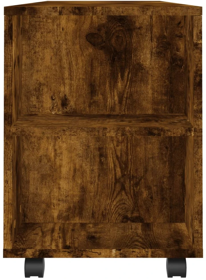 TV staliukas Televizoriaus spintelė, dūminio ąžuolo, 102x34,5x43cm, mediena