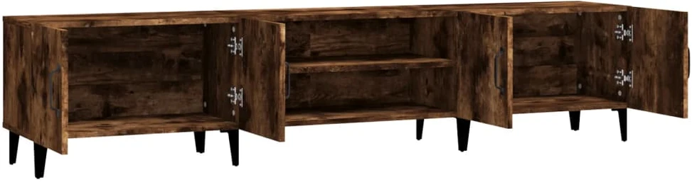TV staliukas Televizoriaus spintelė, dūminio ąžuolo, 180x31,5x40cm, mediena