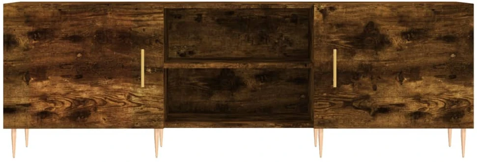 TV staliukas Televizoriaus spintelė, dūminio ąžuolo, 150x30x50cm, mediena