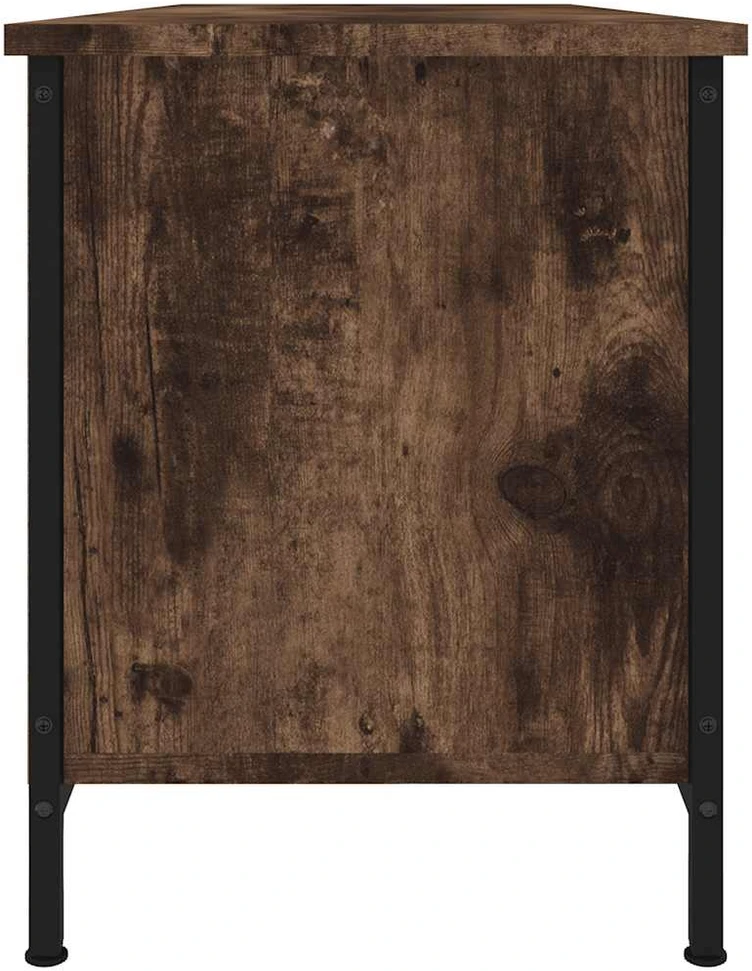 TV staliukas Televizoriaus spintelė, dūminio ąžuolo, 102x35x45cm, mediena