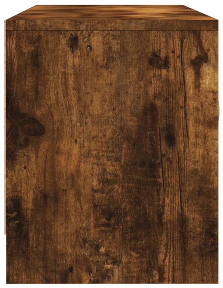 TV staliukas Televizoriaus spintelė, dūminio ąžuolo, 102x30x37,5cm, mediena