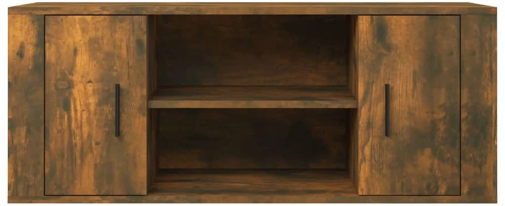 TV staliukas Televizoriaus spintelė, dūminio ąžuolo, 100x35x40cm, mediena