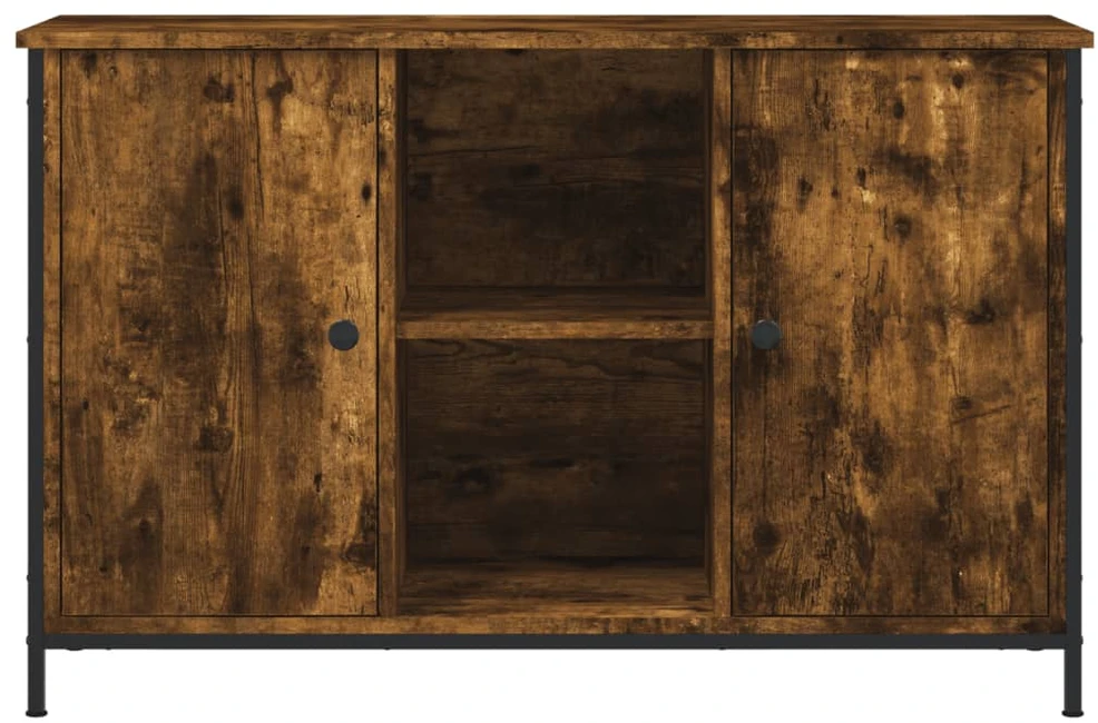 TV staliukas Televizoriaus spintelė, dūminio ąžuolo, 100x35x65cm, mediena