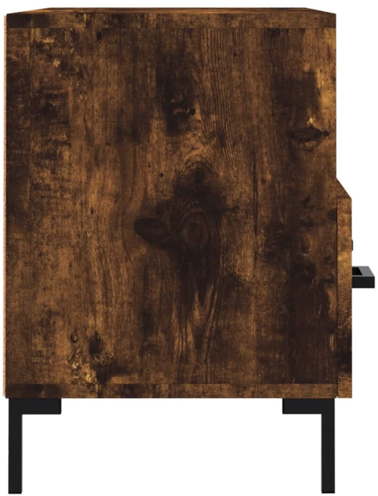 TV staliukas Televizoriaus spintelė, dūminio ąžuolo, 80x36x50cm, mediena