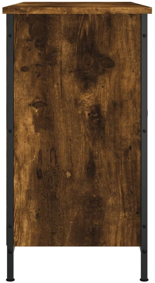 TV staliukas Televizoriaus spintelė, dūminio ąžuolo, 100x35x65cm, mediena