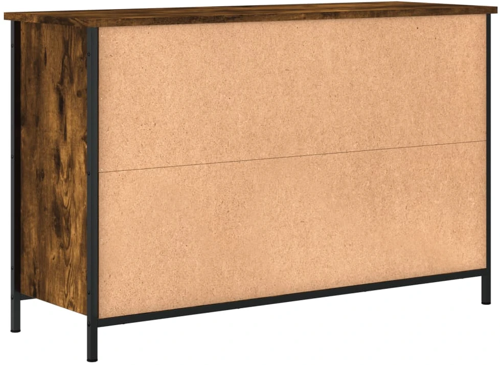 TV staliukas Televizoriaus spintelė, dūminio ąžuolo, 100x35x65cm, mediena