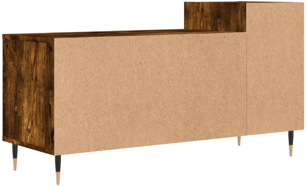 TV staliukas Televizoriaus spintelė, dūminio ąžuolo, 100x35x55cm, mediena