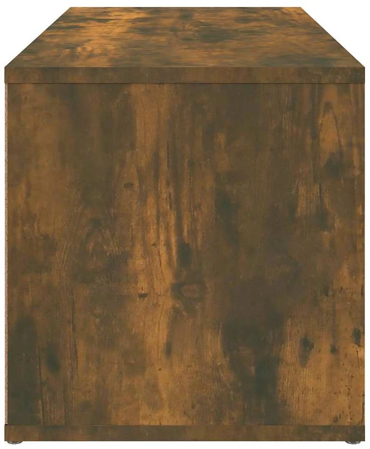 TV staliukas Televizoriaus spintelė, dūminio ąžuolo, 80x34x36cm, mediena
