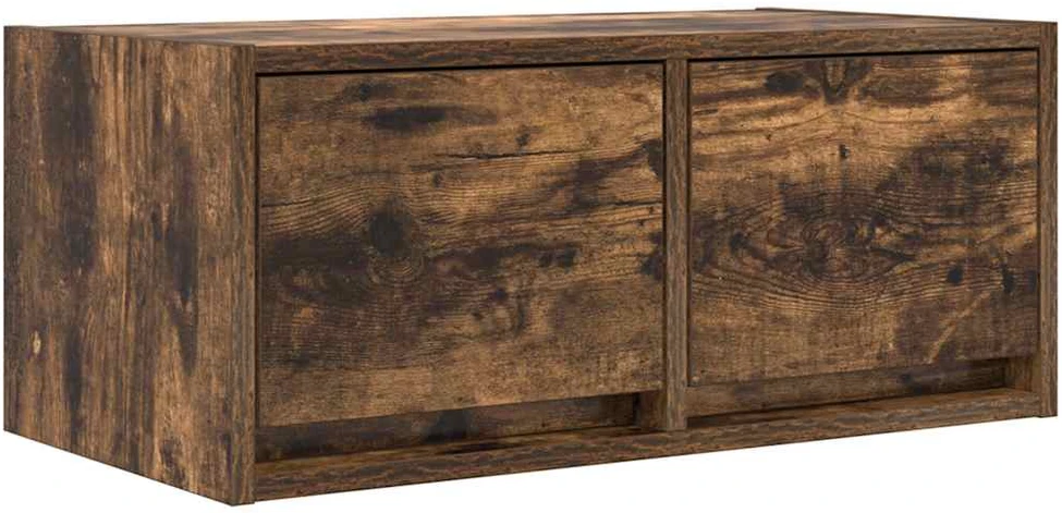 TV staliukas Televizoriaus spintelė, dūminio ąžuolo, 60x31x25,5 cm, mediena
