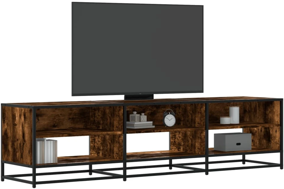 TV staliukas Televizoriaus spintelė, dūminio ąžuolo, 180x40x46cm, mediena