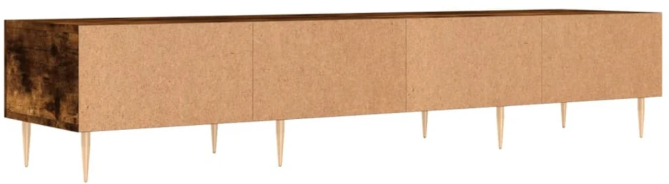 TV staliukas Televizoriaus spintelė, dūminio ąžuolo, 150x36x30cm, mediena