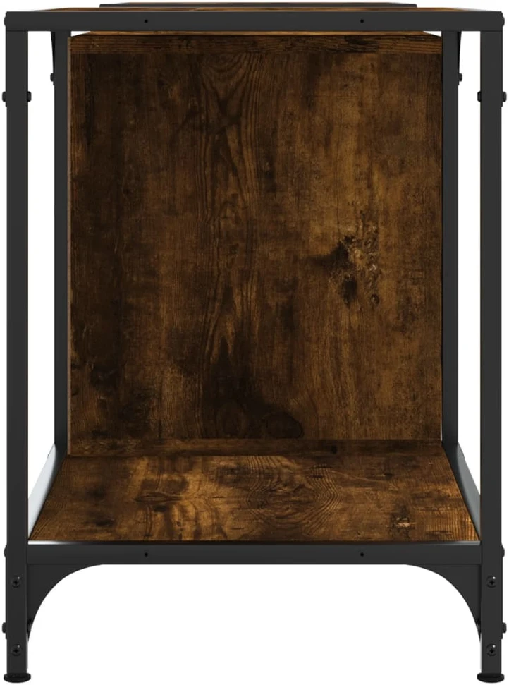 TV staliukas Televizoriaus spintelė, dūminio ąžuolo, 153x37x50cm, mediena
