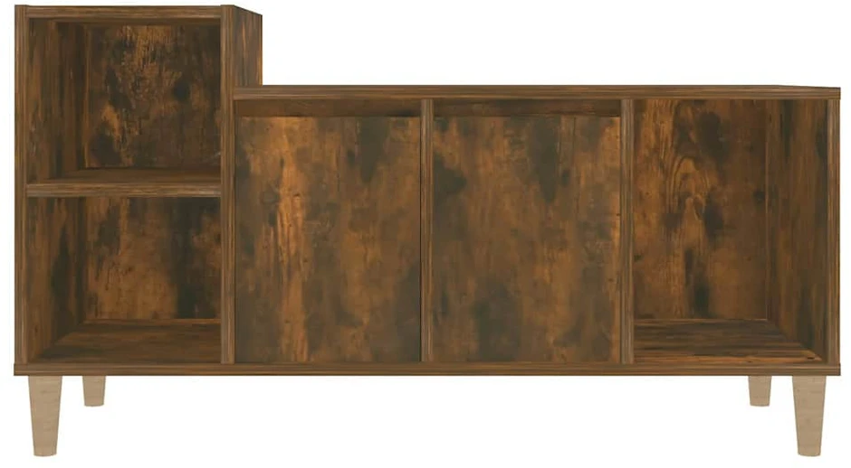 TV staliukas Televizoriaus spintelė, dūminio ąžuolo, 100x35x55cm, mediena