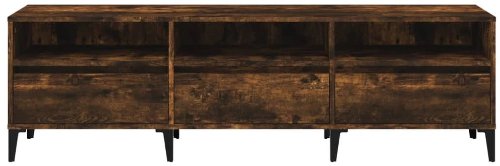 TV staliukas Televizoriaus spintelė, dūminio ąžuolo, 150x30x44,5cm, mediena