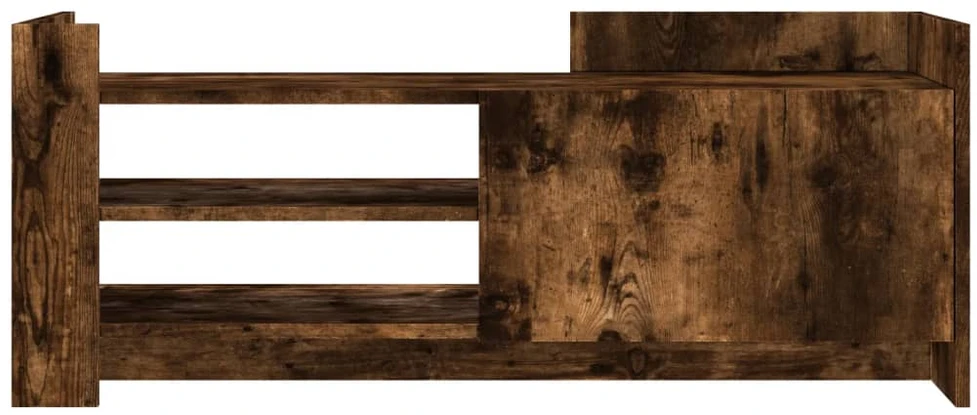 TV staliukas Televizoriaus spintelė, dūminio ąžuolo, 100x35x40cm, mediena