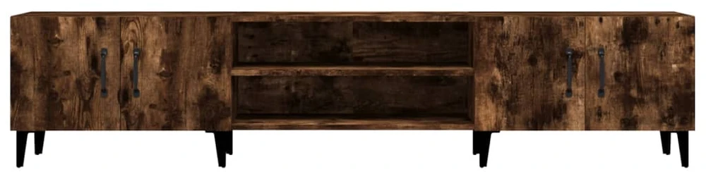 TV staliukas Televizoriaus spintelė, dūminio ąžuolo, 180x31,5x40cm, mediena