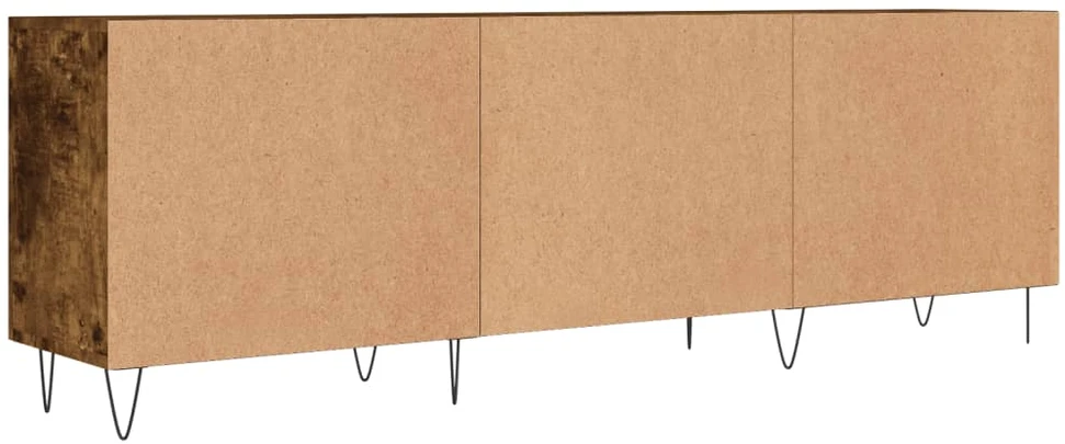 TV staliukas Televizoriaus spintelė, dūminio ąžuolo, 150x30x50cm, mediena