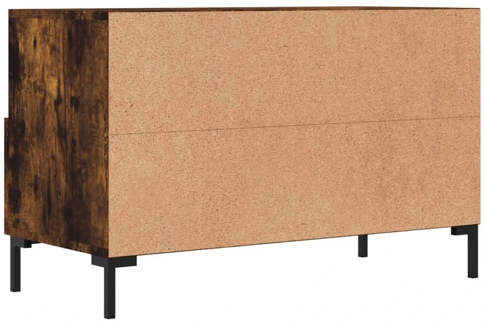 TV staliukas Televizoriaus spintelė, dūminio ąžuolo, 80x36x50cm, mediena