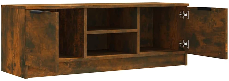 TV staliukas Televizoriaus spintelė, dūminio ąžuolo, 102x35x36,5cm, mediena