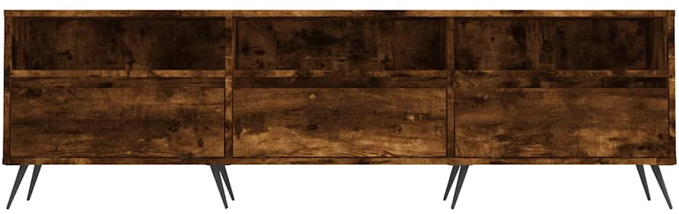 TV staliukas Televizoriaus spintelė, dūminio ąžuolo, 150x30x44,5cm, mediena