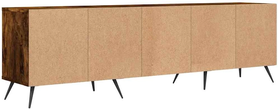 TV staliukas Televizoriaus spintelė, dūminio ąžuolo, 150x30x44,5cm, mediena