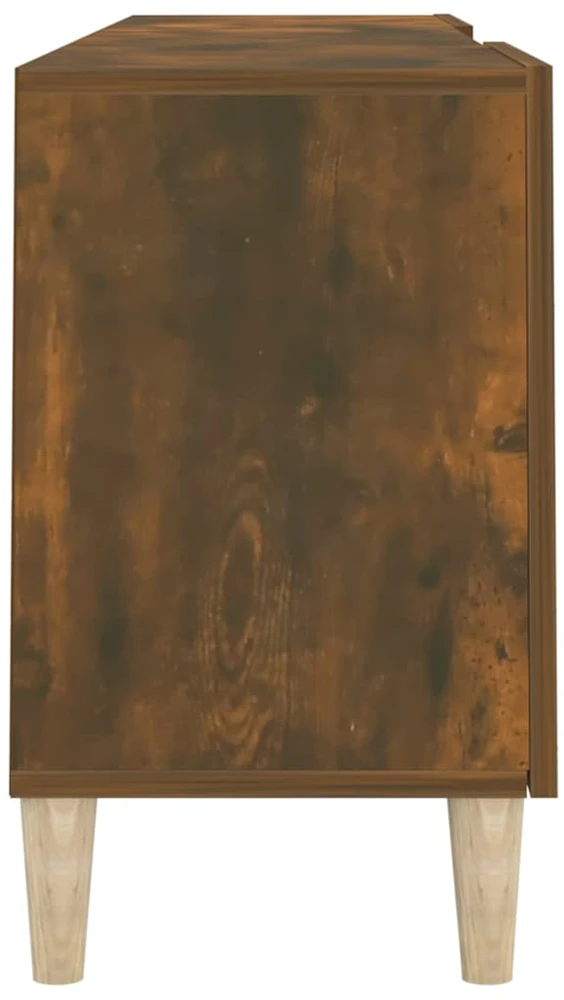 TV staliukas Televizoriaus spintelė, dūminio ąžuolo, 150x30x50cm, mediena