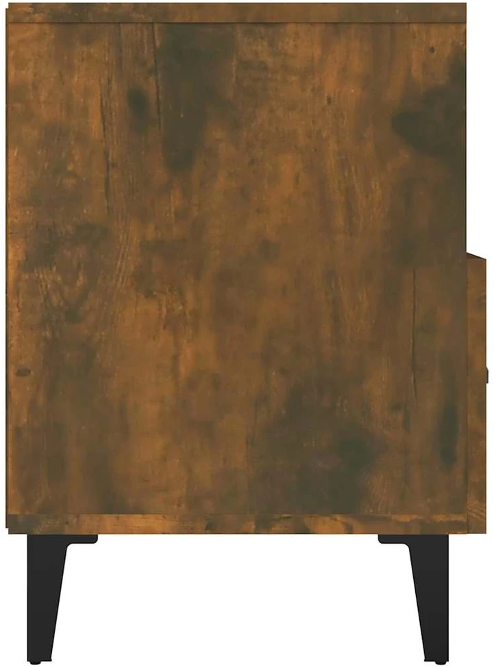 TV staliukas Televizoriaus spintelė, dūminio ąžuolo, 80x36x50cm, mediena