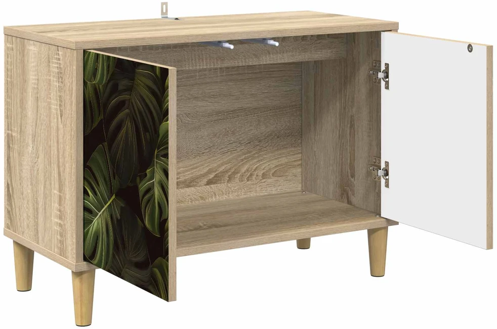 TV staliukas Televizoriaus spintelė ELBURG 69 x 33 x 50 cm Sonoma ąžuolo