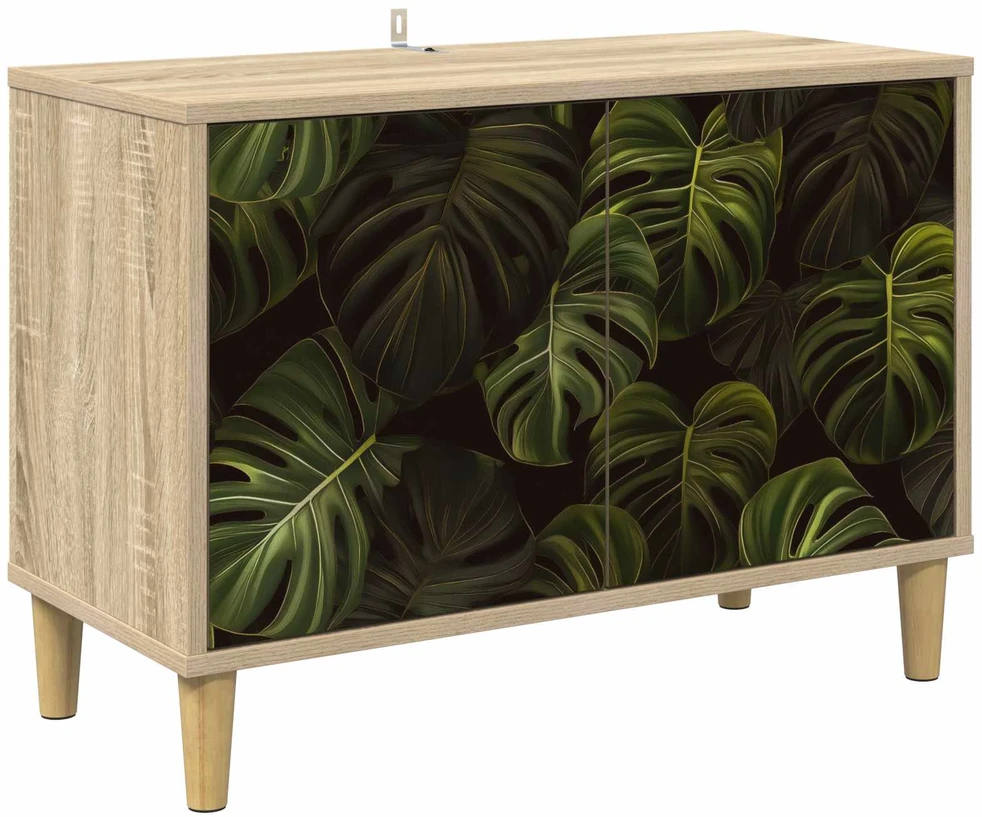 TV staliukas Televizoriaus spintelė ELBURG 69 x 33 x 50 cm Sonoma ąžuolo
