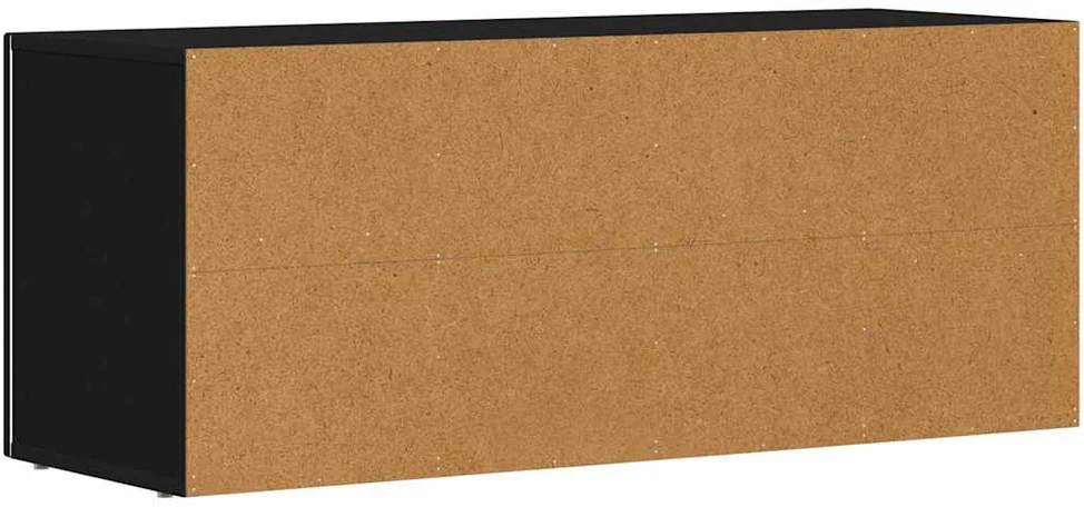 TV staliukas Televizoriaus spintelė ELST 100 x 35 x 40 cm Juoda